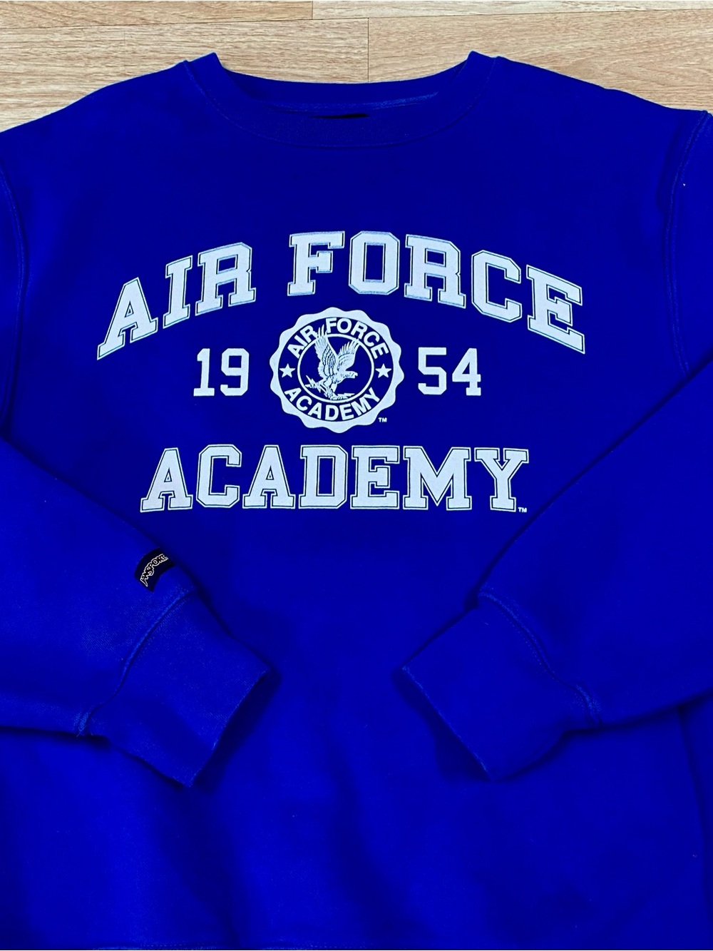 JanSport Air Force Academy Crew Neck Men’s Medium Blue USAFA Falcons Sweatshirt